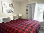 Mammoth Lakes Condo Rental Sunshine Village 114: Cozy Master Bedroom with a King Size Bed
